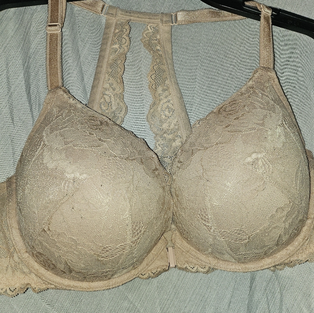 Torrid Lace Beige Bra